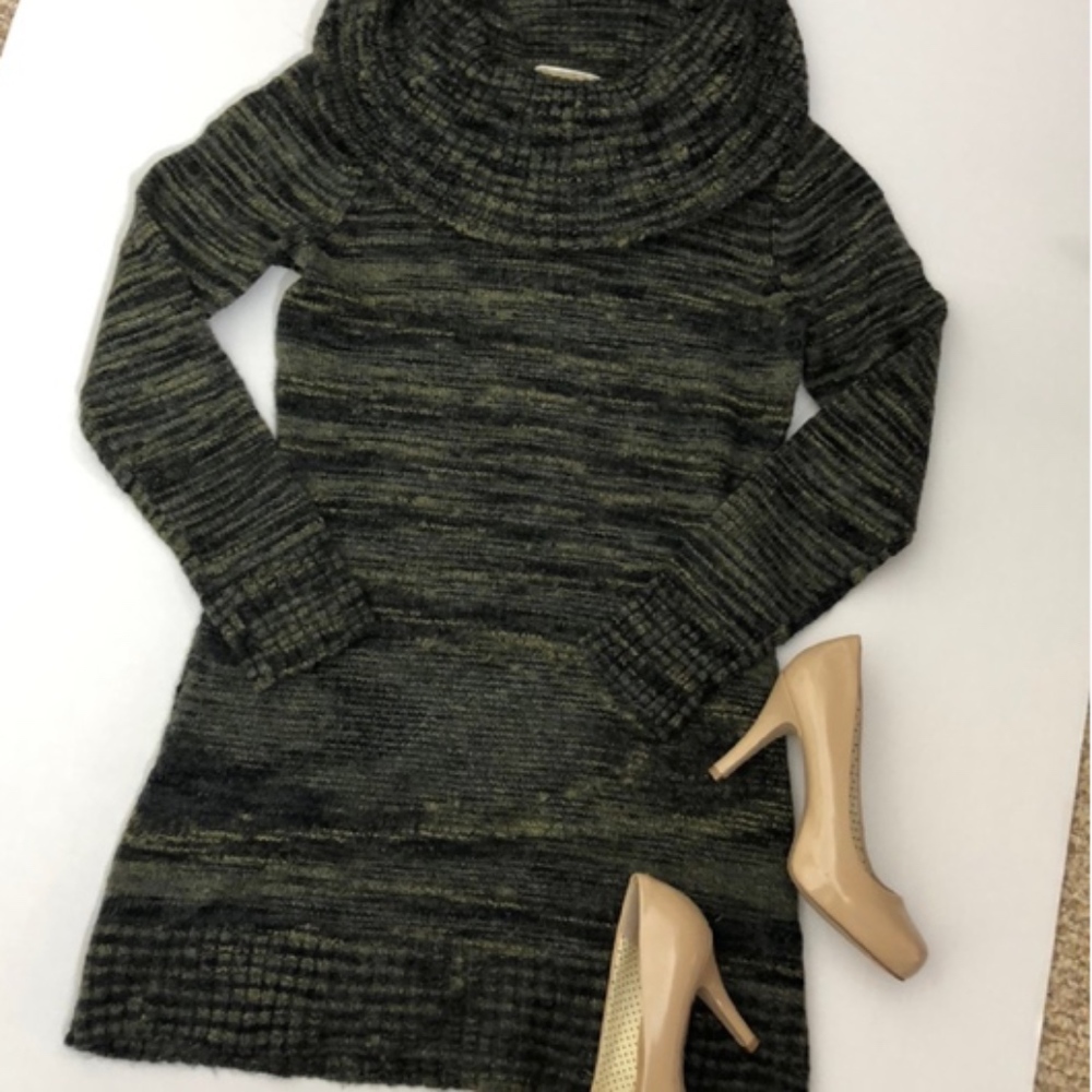 MICHAEL Michael Kors Crawl Neck Long Sweater